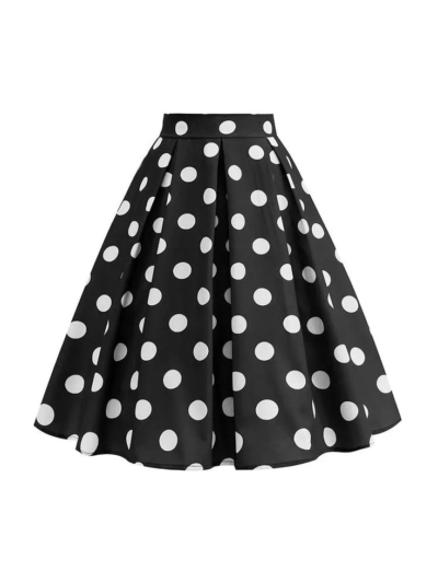 Vintage Polka Dot Skirt - Brenda Lee - Vintage Polka Dot Skirt - Brenda Lee