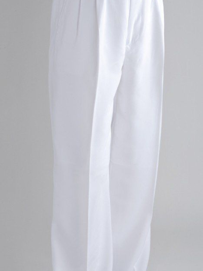 Men's Wide Leg Pants-Double Pleated.